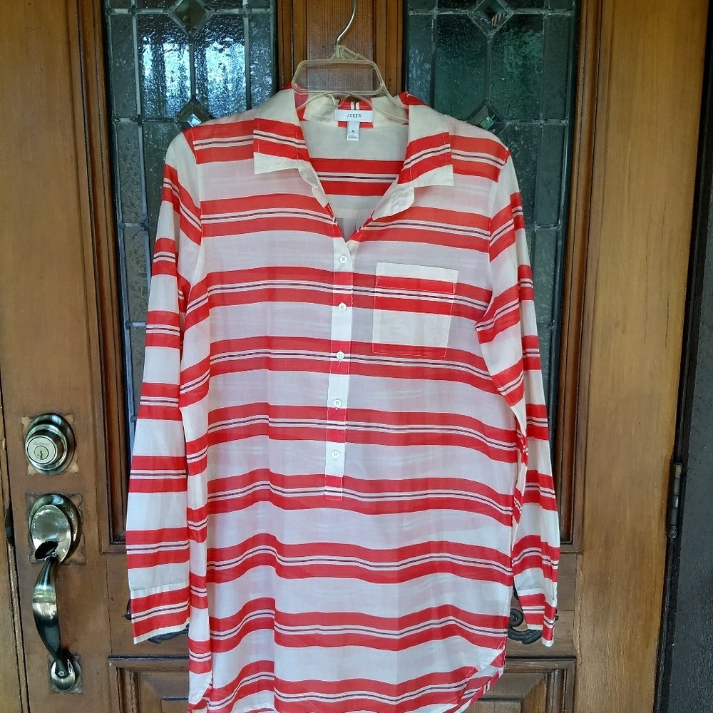 J. Crew Long Blouse. Pick 3 ⭐Items For $40.